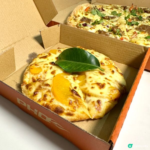 大癲‼️沙嗲牛肉Pizza🐮史上最強港式風味😍