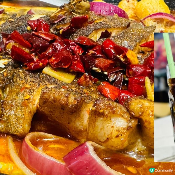 最近長沙灣開咗間新餐廳，食烤魚雞煲🤤 