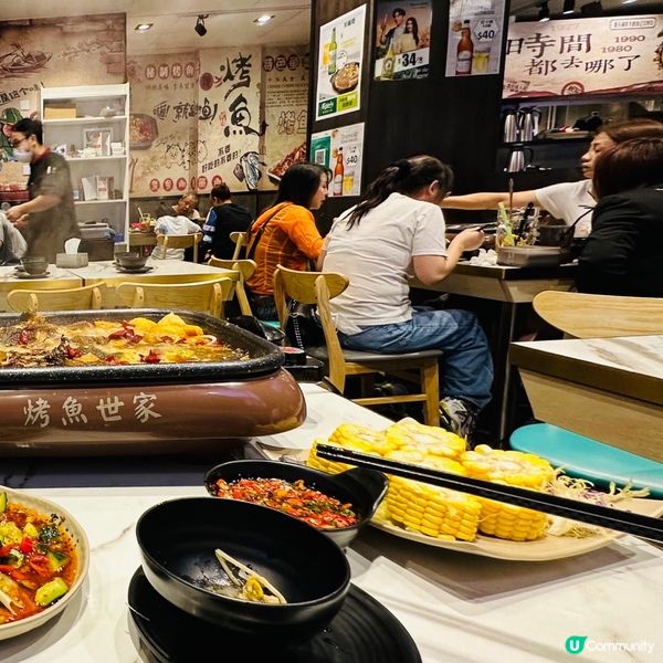 最近長沙灣開咗間新餐廳，食烤魚雞煲🤤 