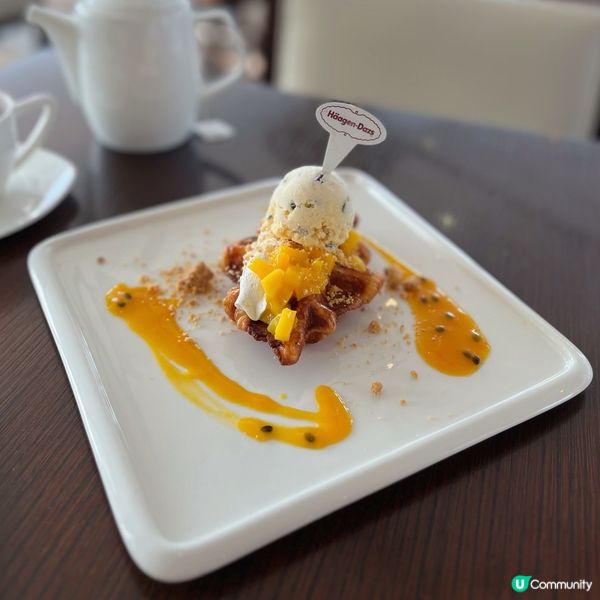 難得放假梗係約朋友去食high tea啦～～