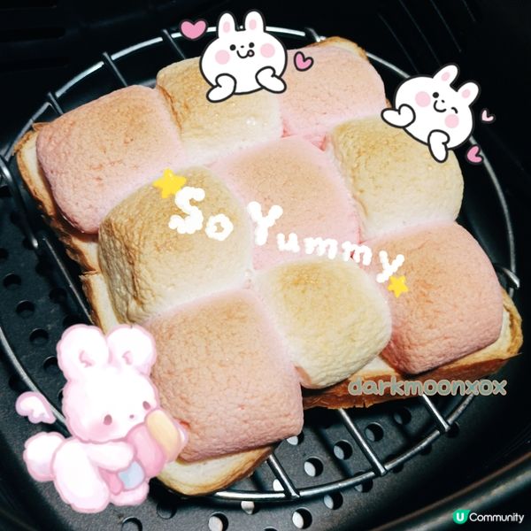 🍬氣炸棉花糖吐司🍞