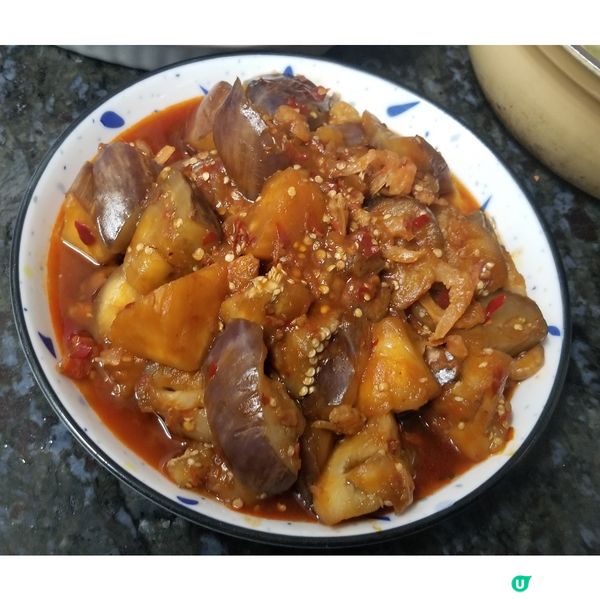 晚餐 : 孜然洋蔥炒肉片 豆瓣醬炒茄子 紹菜魚蛋湯