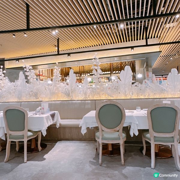 九龍灣 #sole 全新空中花園浪漫法式餐廳 