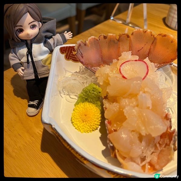 🦞(澳洲活龍蝦配龍蝦味噌醬）