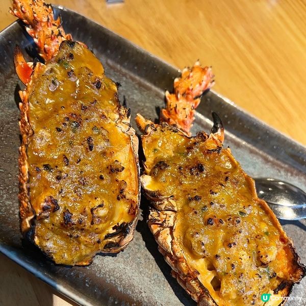 🦞(澳洲活龍蝦配龍蝦味噌醬）