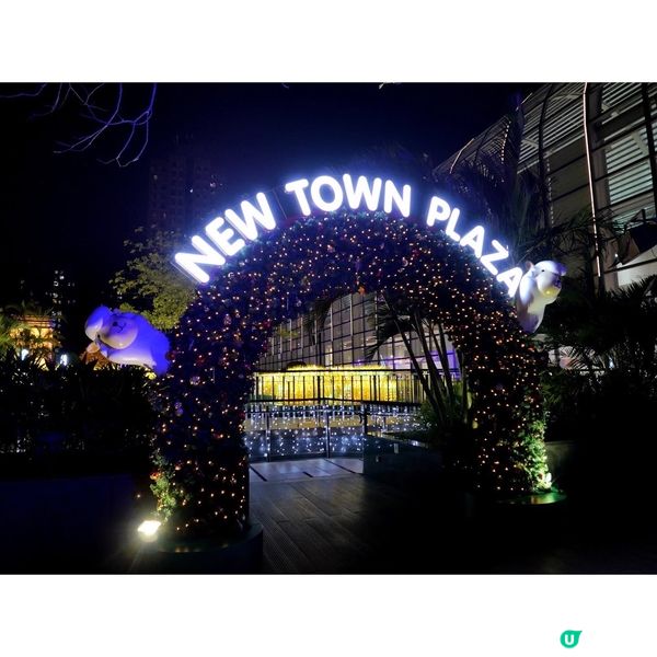 沙田新城市廣場 7樓空中花園是每年聖誕燈飾人氣打卡點，今年主...