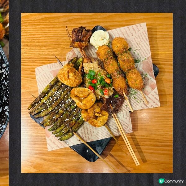 最近天氣凍，成日都想食吓燒烤、串燒咁，呢間響港式串燒小店，每...