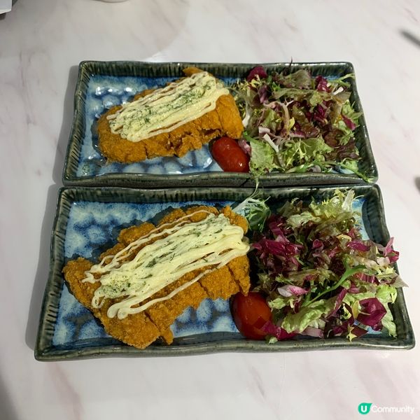 日式紫薯餅好食到要嗌兩碟，外皮炸得香脆，甜甜地會食到紫薯肉🥰...