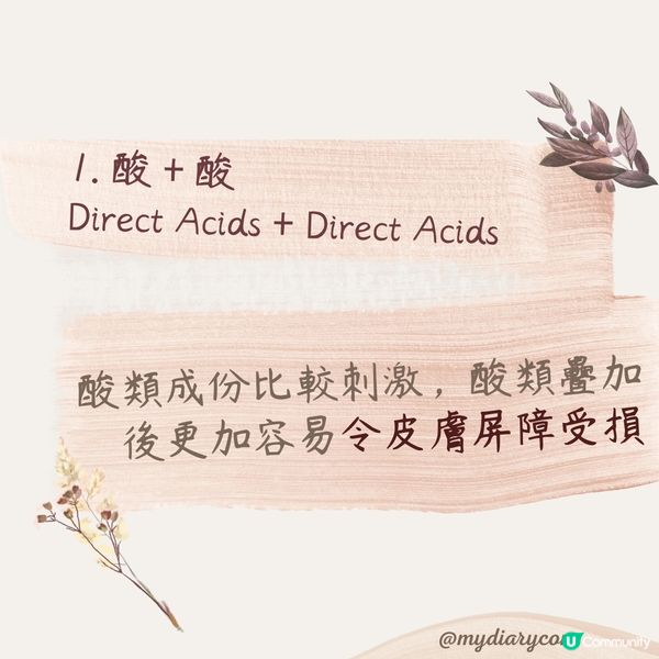 爛面成份配搭