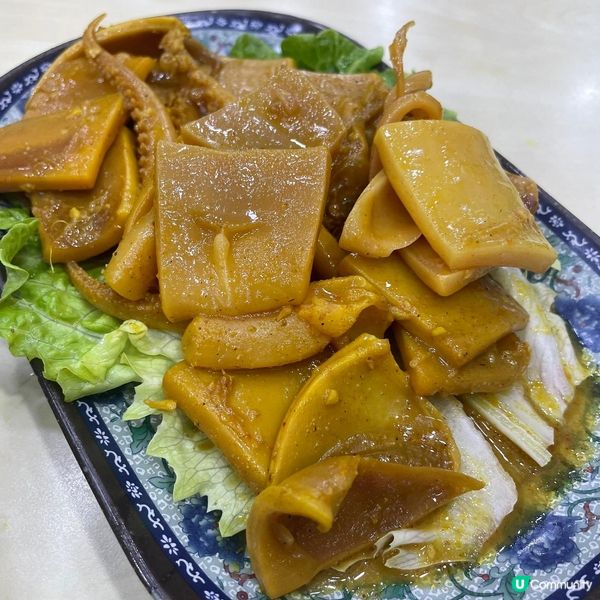 咖喱魷魚有驚喜又抵食👍🏻$30好多..有魷魚翼同鬚 咖喱香味...