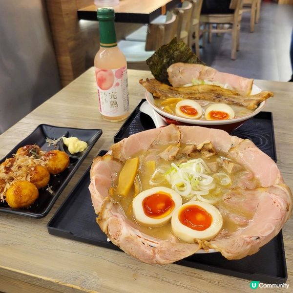 超滿足爆量叉燒拉麵🍜