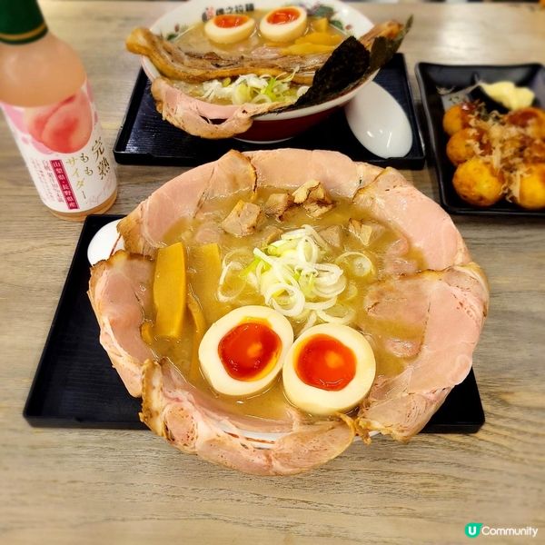 超滿足爆量叉燒拉麵🍜