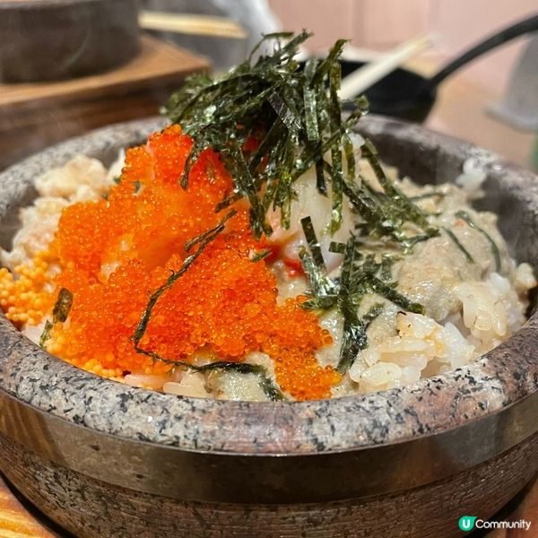 蟹肉蟹子石鍋飯😋蟹子山我鍾意❤️