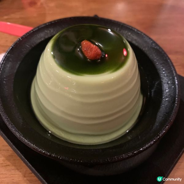 一蘭拉麵既抹茶杏仁豆腐🤤