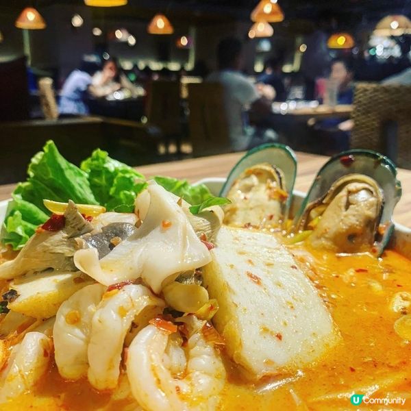 冬蔭功海鮮金邊粉🤤