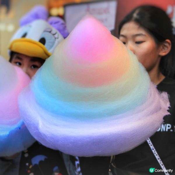 霸氣彩虹棉花糖 大到呢