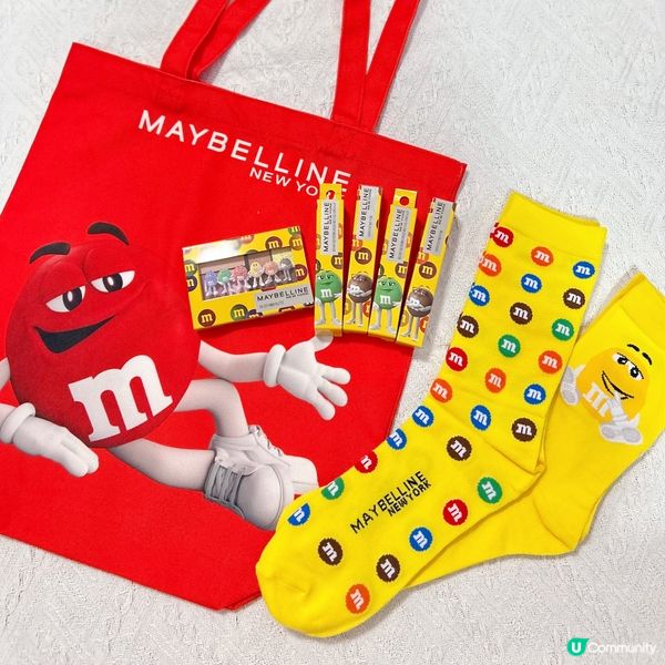 MAYBELLINE✖️M&M'S 新彩妝系列🧏🏻‍♀️