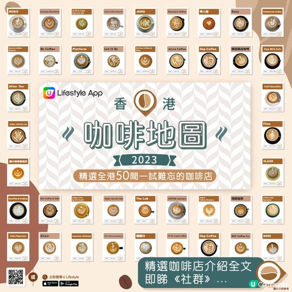 【必收藏】香港咖啡地圖2023☕！