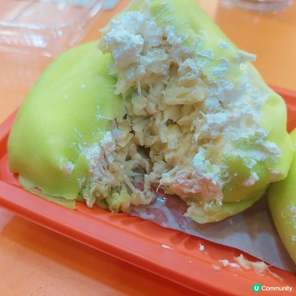 真材實料榴槤班戟