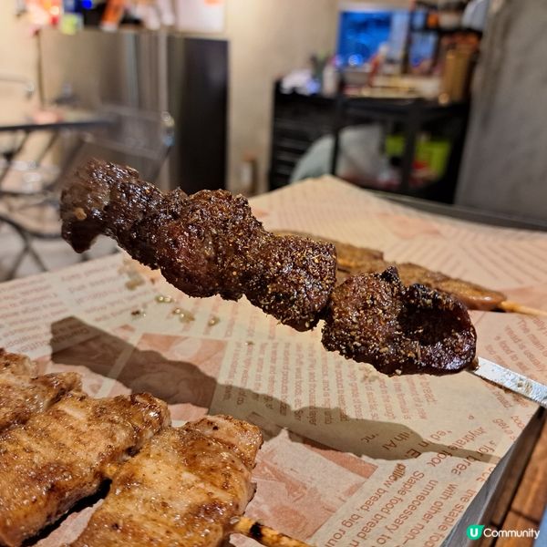 元朗隱世串燒小店