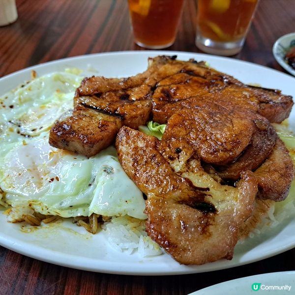 元朗必食大大塊豬扒