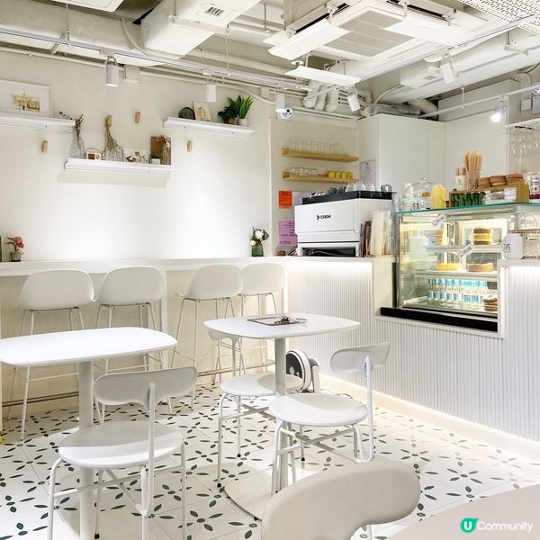 【灣仔​​】純白休閒風輕食CAFE