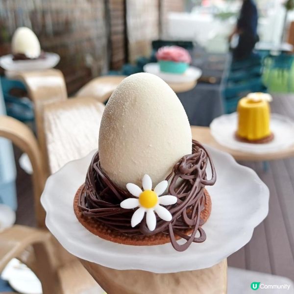 流浮山隱世藍白壁畫小屋🌴米芝蓮級Afternoon Tea🍰