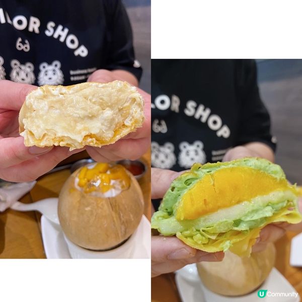 【澳門】本地人推介足料甜品店🍮必食榴槤系列爆餡班戟‼️