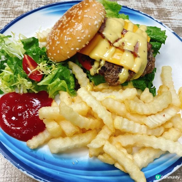 平靚正抵食·安格斯牛肉漢堡🍔