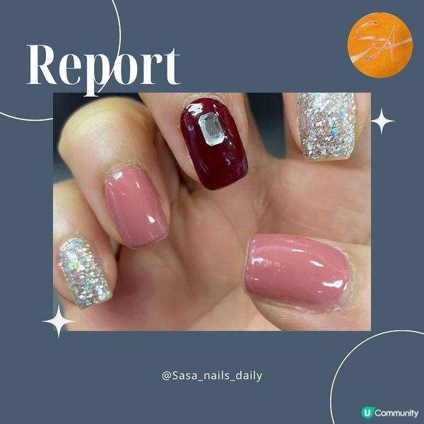 毋須照燈+超高光澤—茵彩全固化凝膠美甲貼💅🏻