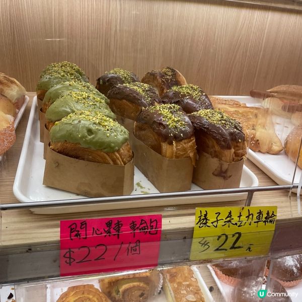 超多種類麵包榚點