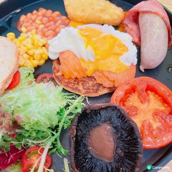 All day breakfast嘅食物種類繁多😻😻