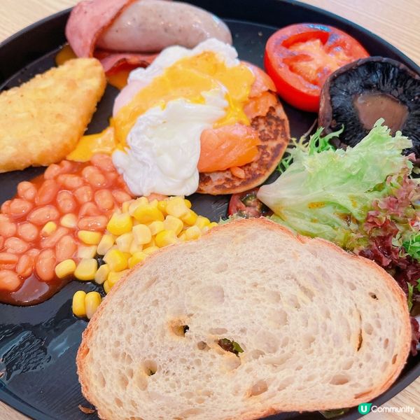 All day breakfast嘅食物種類繁多😻😻