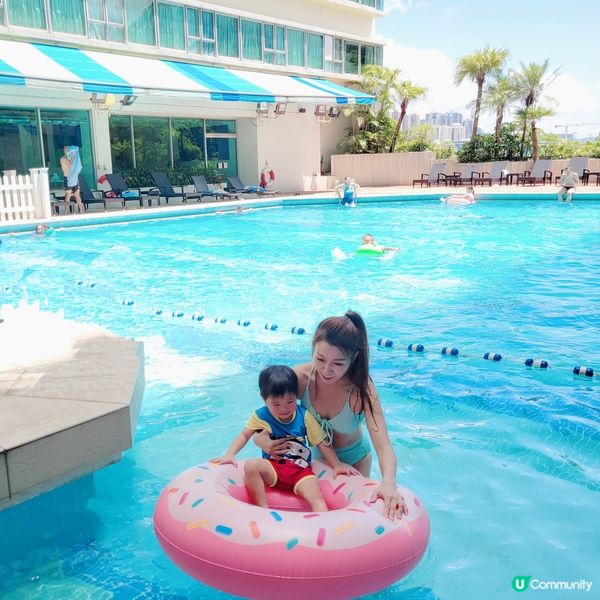 沙田麗豪酒店-泳池