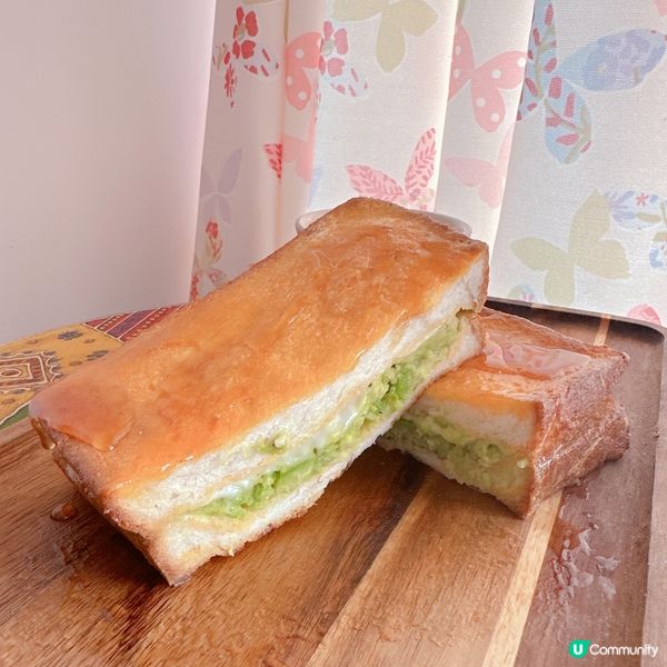 好邪惡牛油果🥑芝士西多士