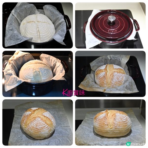 ✨天然原味✨少油少糖✨輕鬆免揉麵包的滋味✨