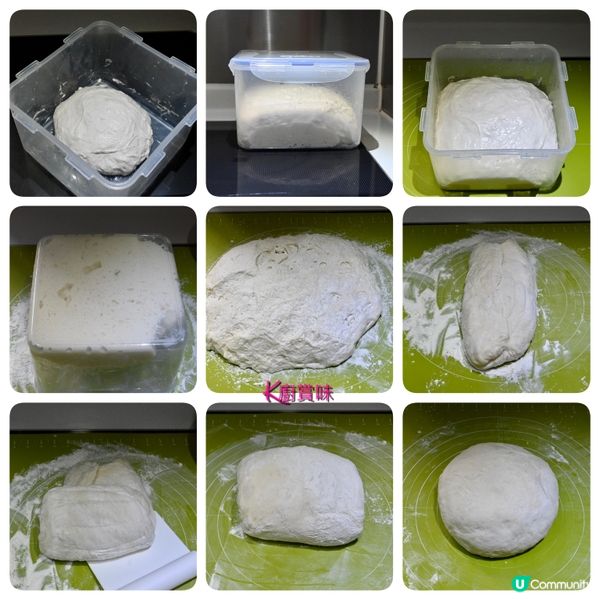 ✨天然原味✨少油少糖✨輕鬆免揉麵包的滋味✨