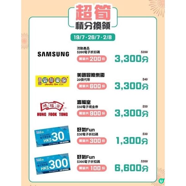 3 周年FUN享祭～限時三重賞 煤氣「好氣Fun」