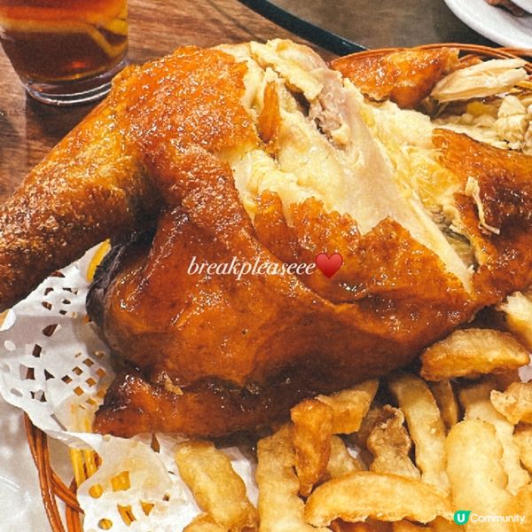 📍灣仔茶記招牌燒雞🔥