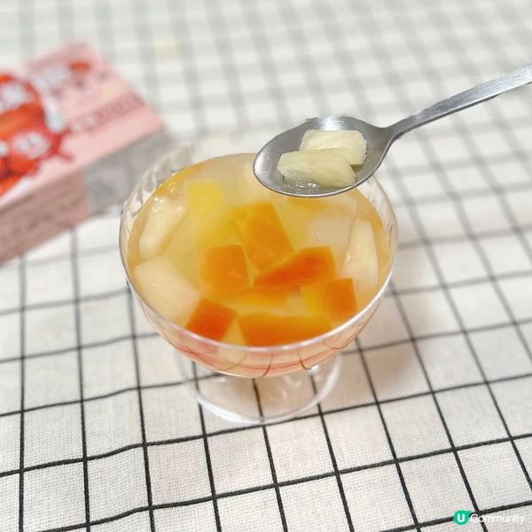 消暑甜品！茉莉花茶荔枝啫喱🌸