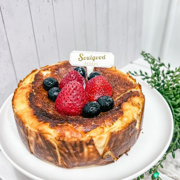 少女心滿滿～粉紅系流心巴斯克蛋糕！