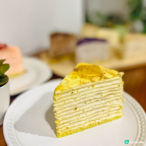 純手工製作千層蛋糕｜打卡水晶球蛋糕