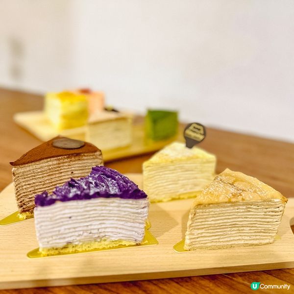 純手工製作千層蛋糕｜打卡水晶球蛋糕