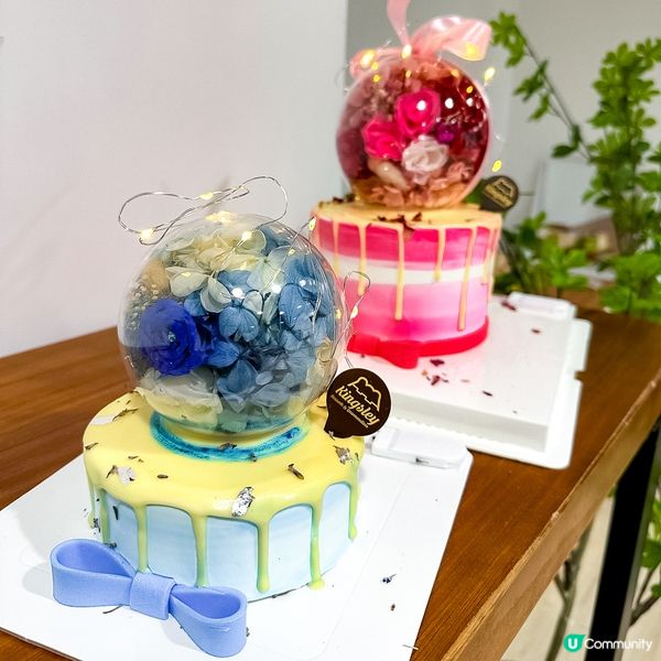 純手工製作千層蛋糕｜打卡水晶球蛋糕