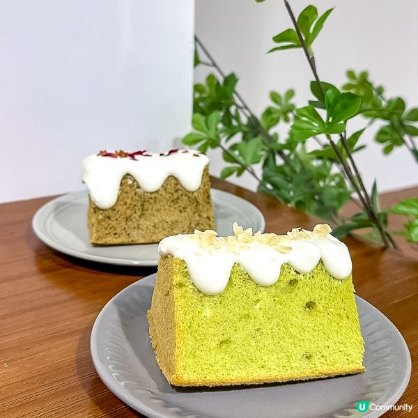 文青界超高評價！伯爵茶戚風蛋糕！