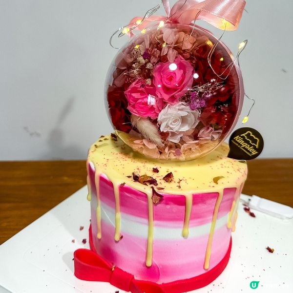 純手工製作千層蛋糕｜打卡水晶球蛋糕