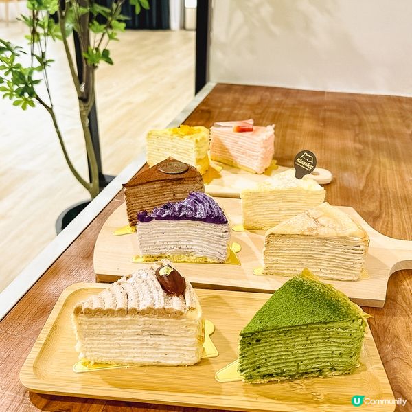 純手工製作千層蛋糕｜打卡水晶球蛋糕