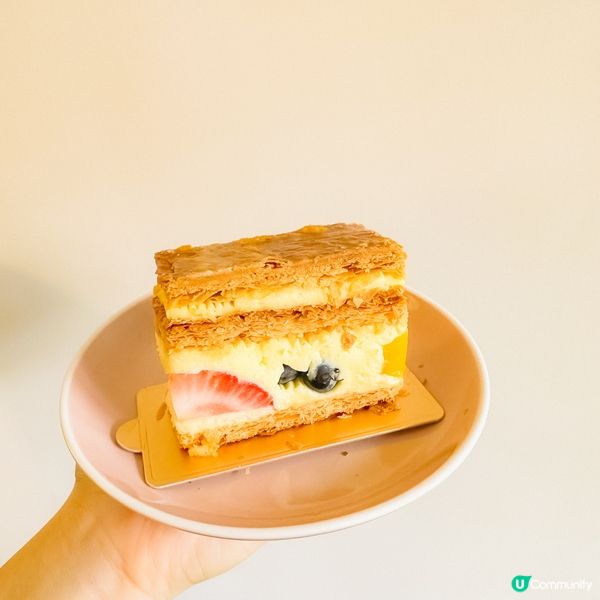 高格調法式餅店x 經典拿破崙cake！