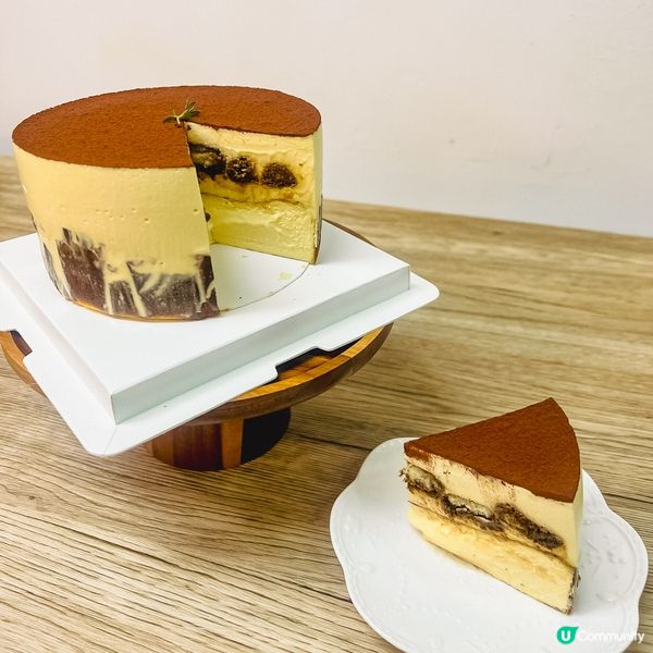 雙重口感！Tiramisu＋巴斯克蛋糕｜可愛盆栽蛋糕｜足料盒子蛋糕