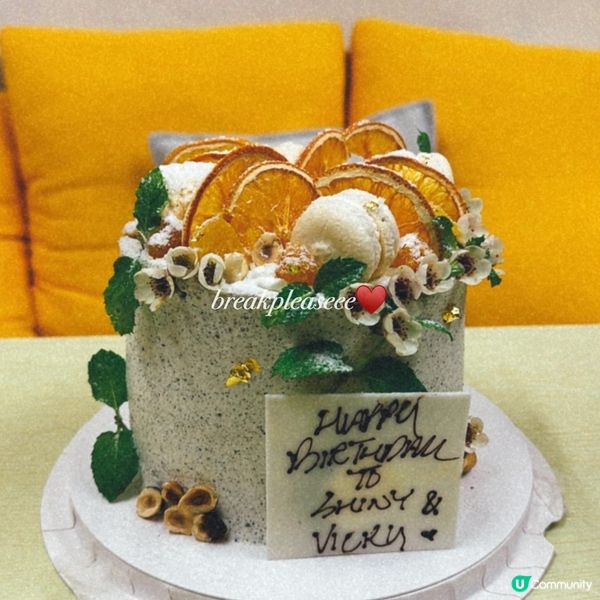 📍八月星の藝術品蛋糕